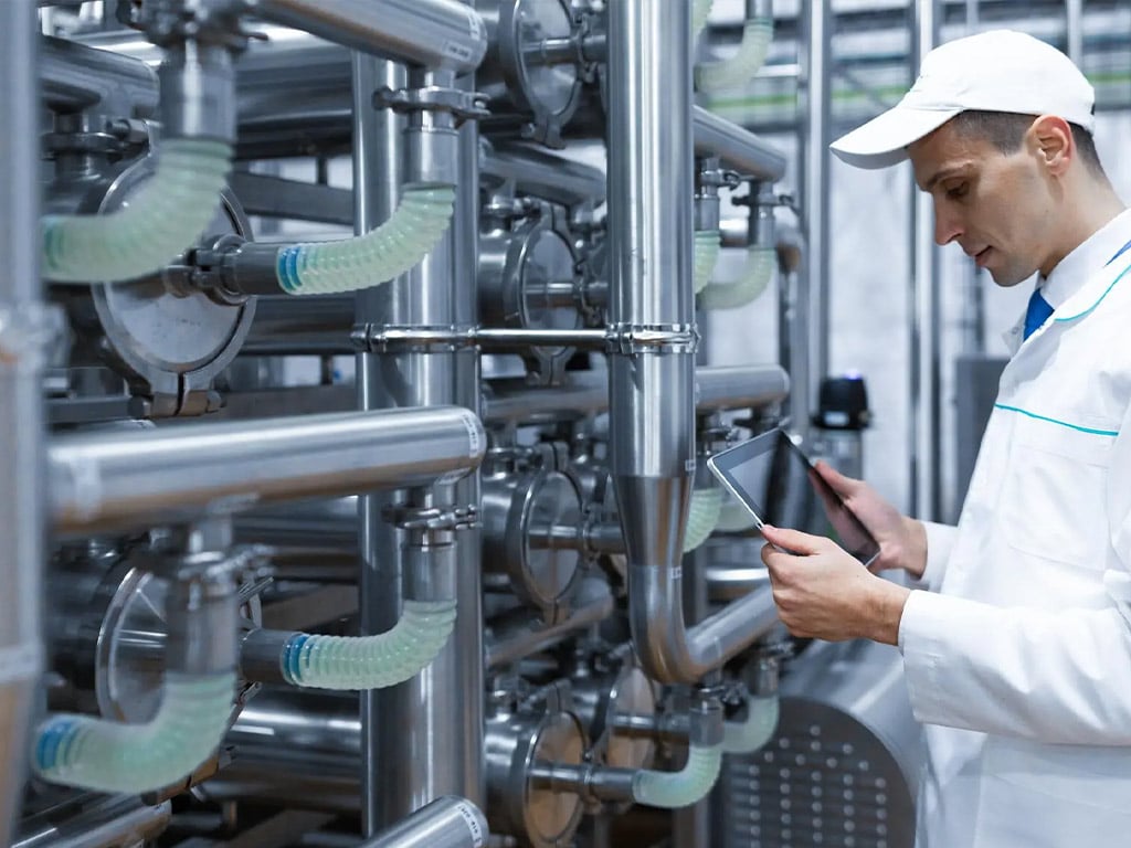 acero inoxidable para la industria alimenticia